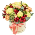 Цветы в коробке Аврора