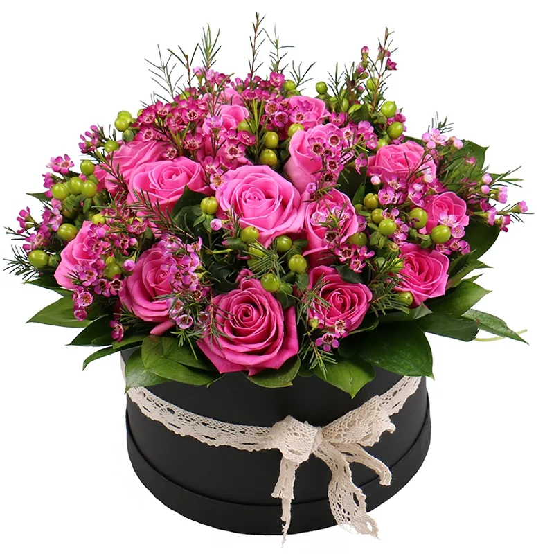 Цветы в коробке Сказочная принцесса